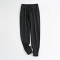 Stretch Fabric Workout Sport Joggers Pants Women Waist Drawstring Fitness Running Sweatpants with Two Side Pockets