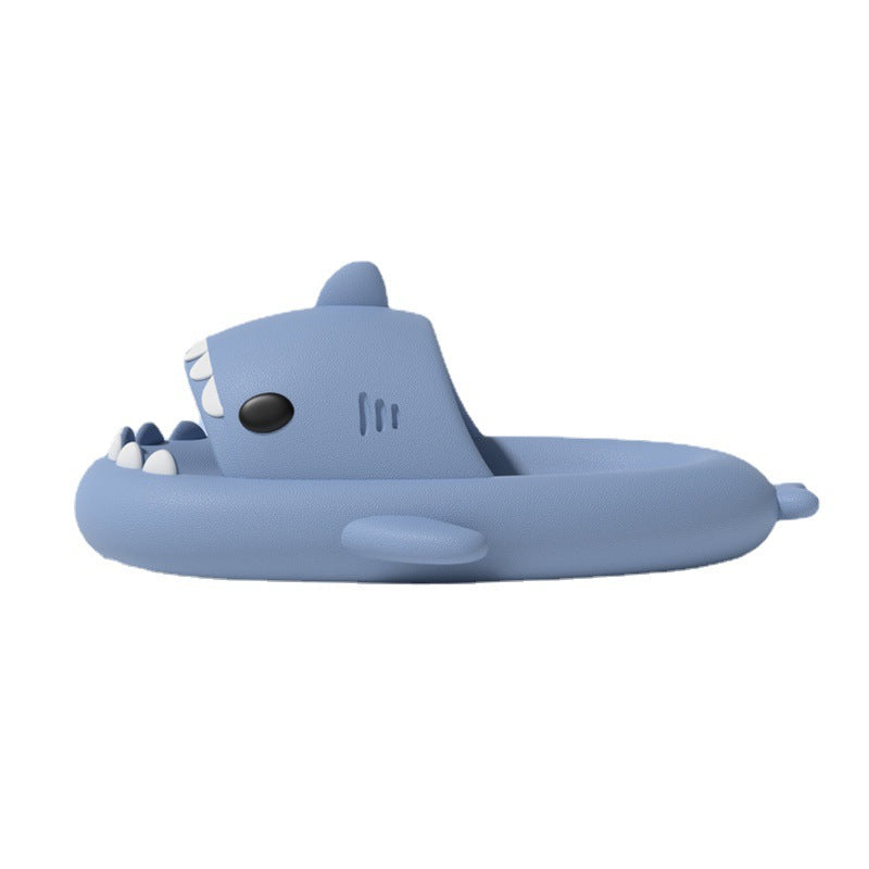 Thick bottomed shark slippers