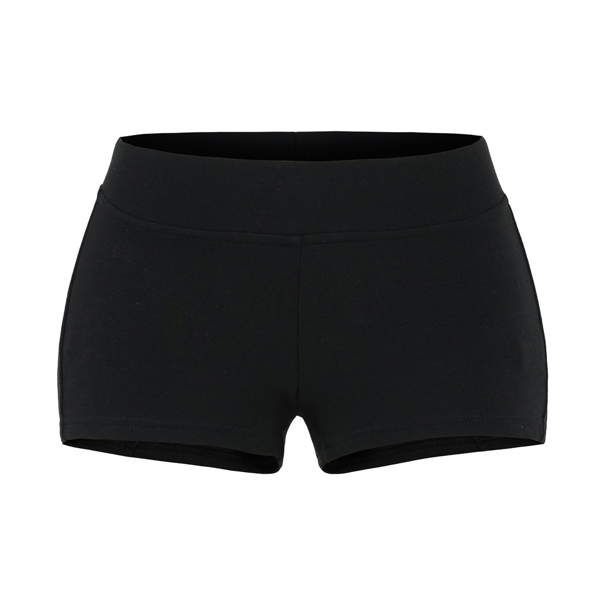 Elastic waist shorts for women