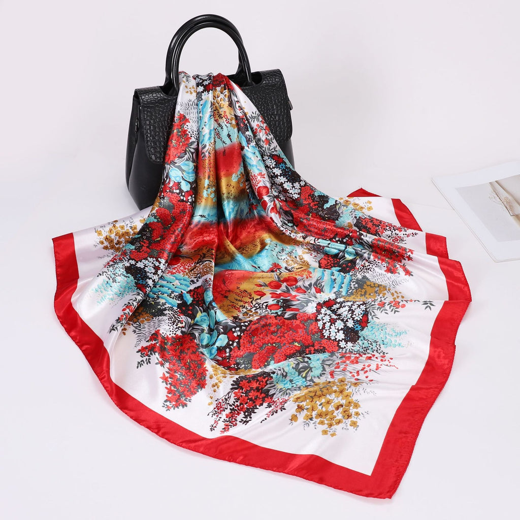 True scarves, women's square scarves, headscarves, shawls