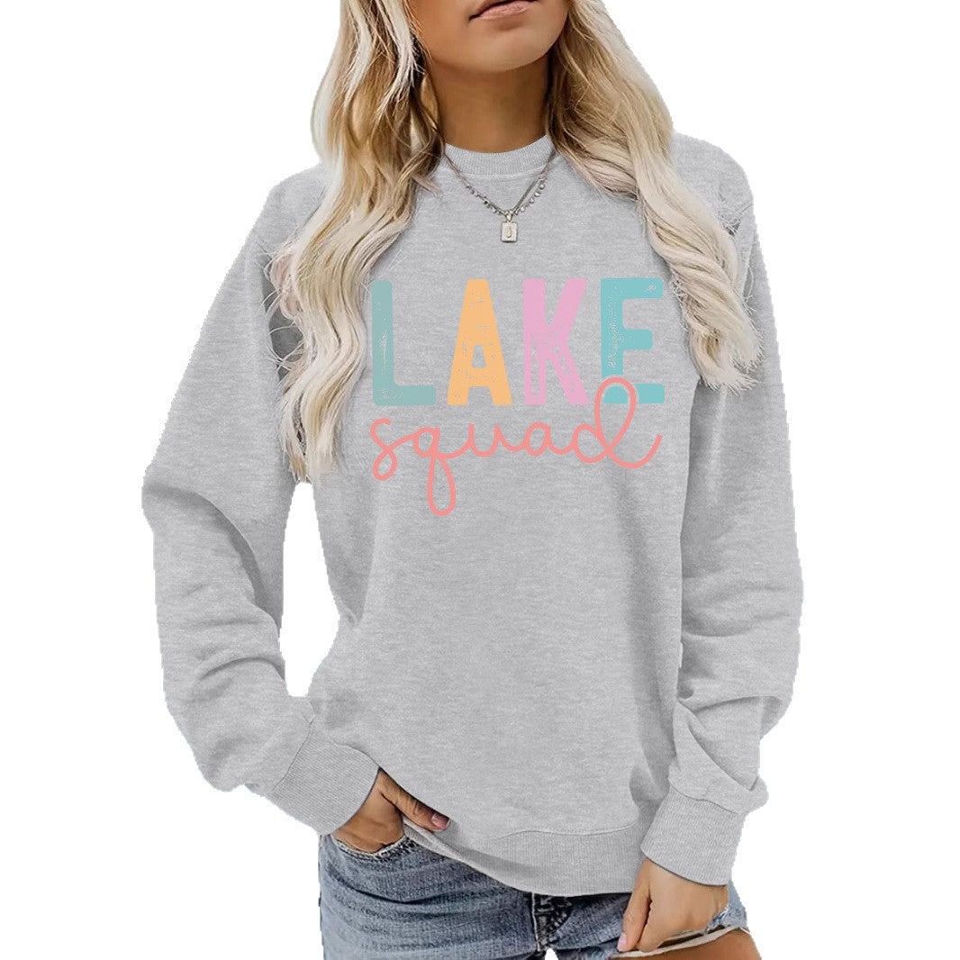 LAKE Printed Hoodie for Women