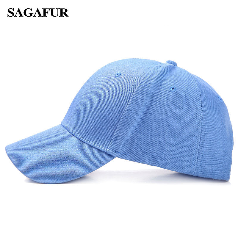 Plain Baseball Cap for Women and Men, Snapback Classic Polo Style Hat, Casual Sport Outdoor Adjustable Cap
