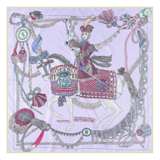 Manual Hand Rolled Twill Silk Scarf
