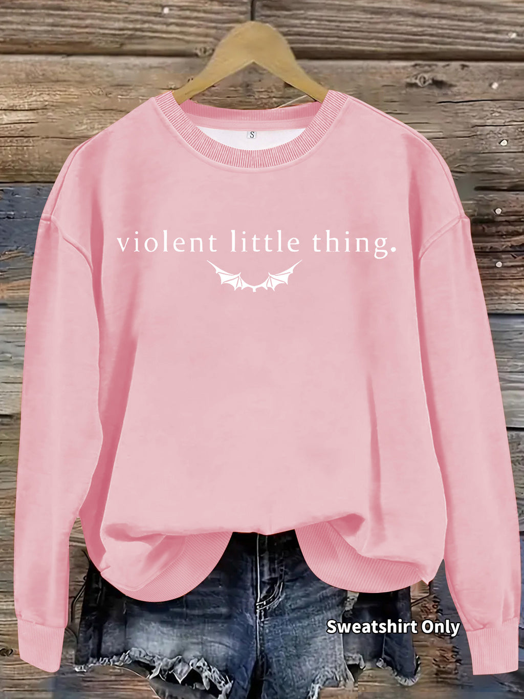 Women's crewneck hoodie