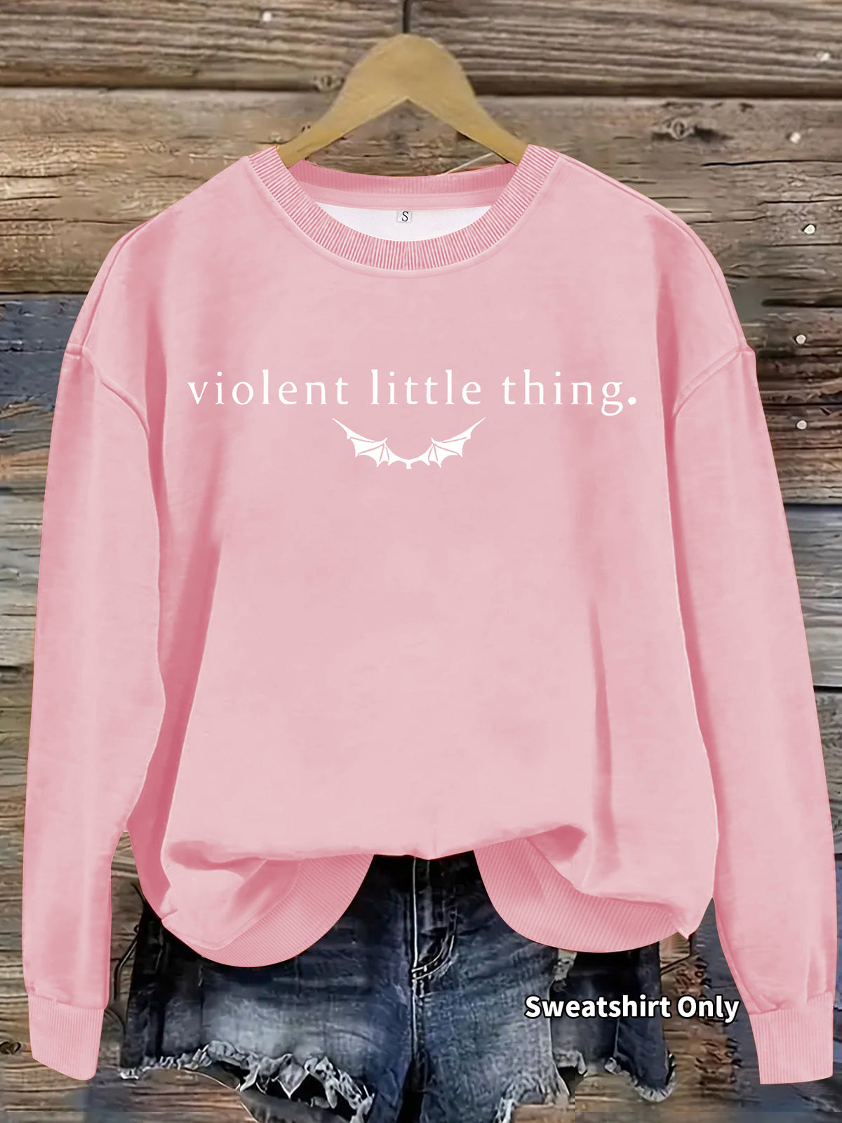 Round neck hoodie for women