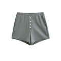 Elastic waist shorts for women