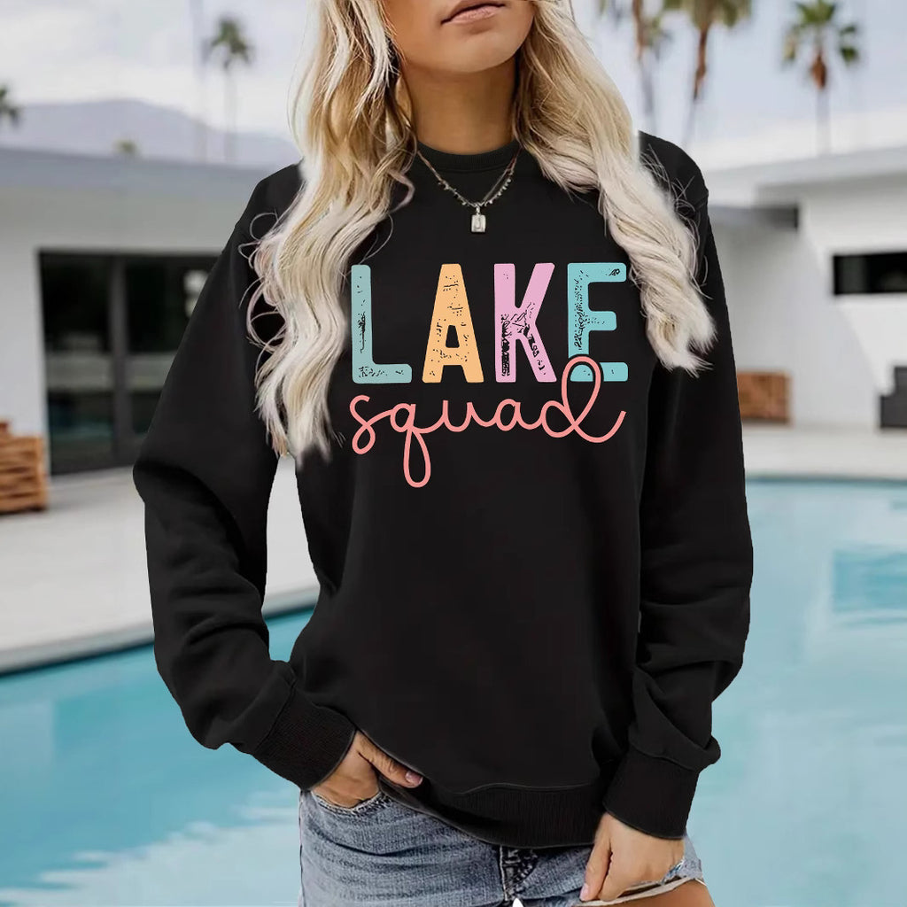 LAKE Printed Hoodie for Women