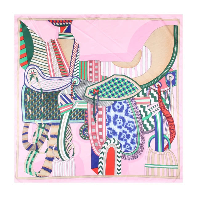 Manual Hand Rolled Twill Silk Scarf