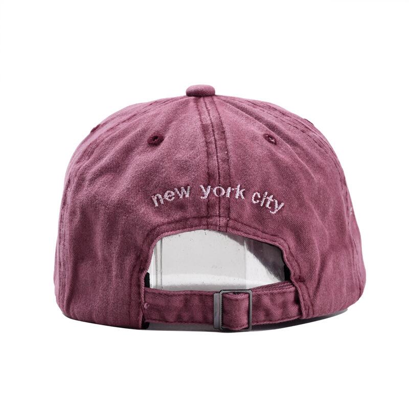 Cotton baseball cap hat for women men vintage dad hat NEW YORK embroidery letter outdoor sports caps