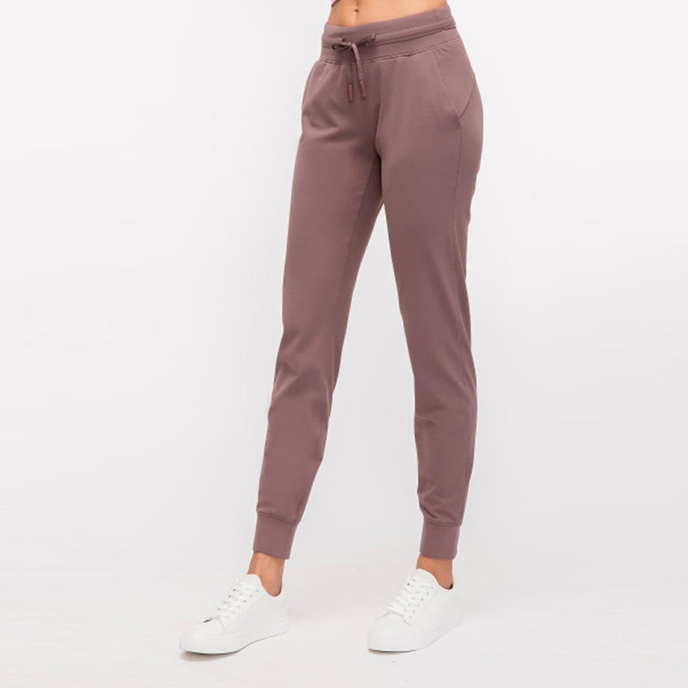 Nepoagym Women’s Workout Jogger Pants with Pockets – Soft Fitness Sweatpants
