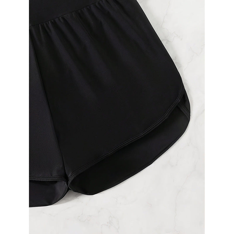 Flat Swim Shorts for Women, Conservative Surfing Swimwear, Athletic Bikini Shorts