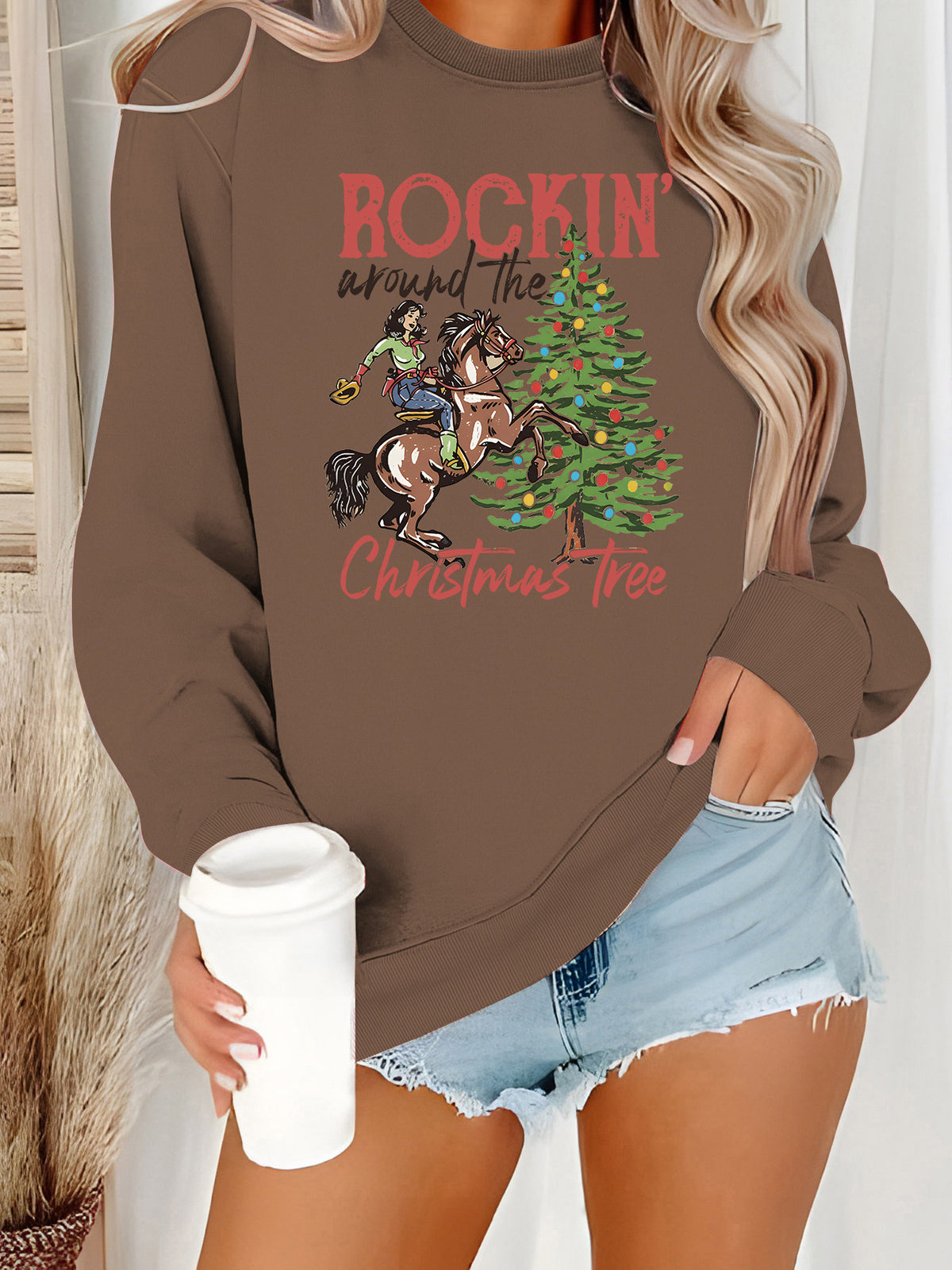 Bottom long sleeved hoodie for women