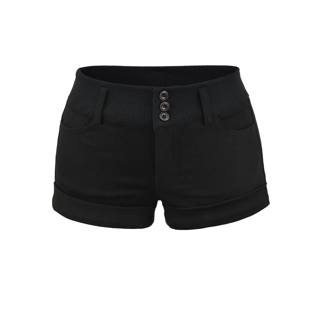 Low waisted shorts for women