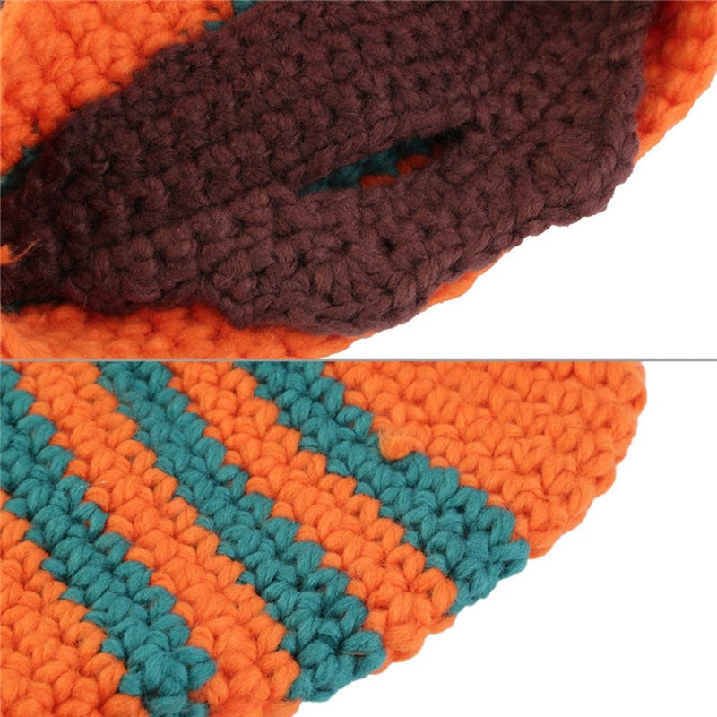 Beard Knit Beanie