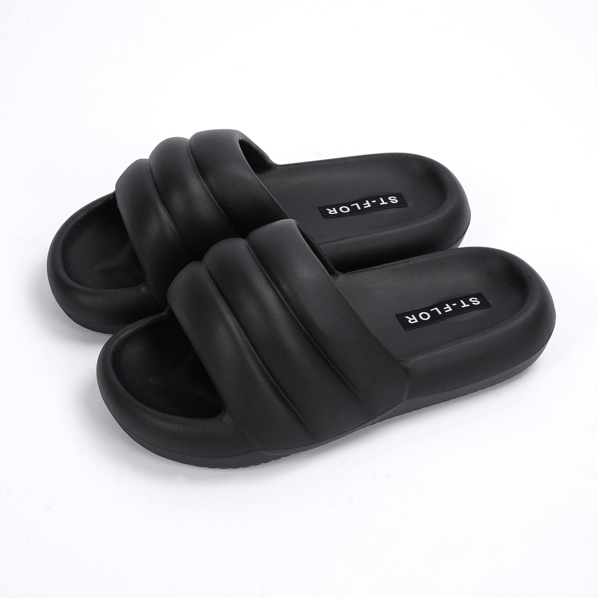 Step On Shit Slippers EVA Rubber Plastic Simple Leisure Home Men And Women Tide Slippers Flat Bottom Slippers Wear Slippers