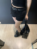 Short Design Elastic Mini Denim Shorts for Women