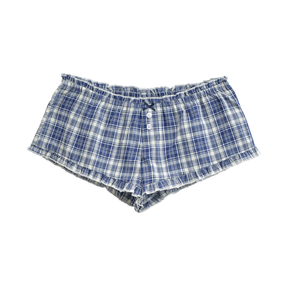 Elastic waist shorts for women