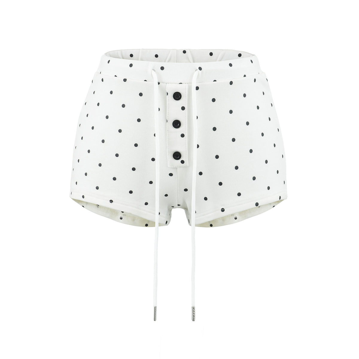 Elastic waist shorts for women
