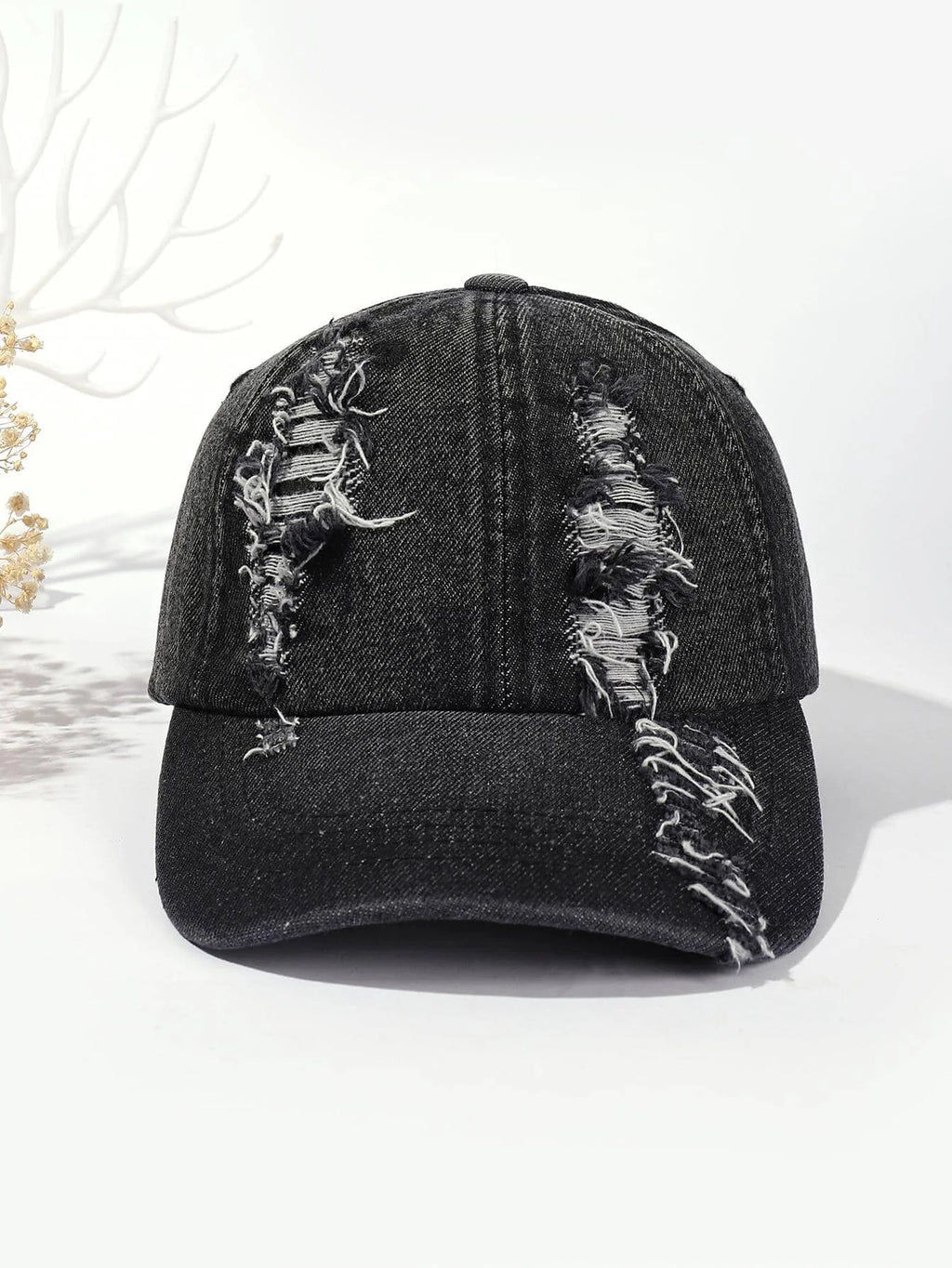 Baseball Caps Vintage Washed Distressed Cap Fashion Sports Denim Hats Plain women Men Dad Caps