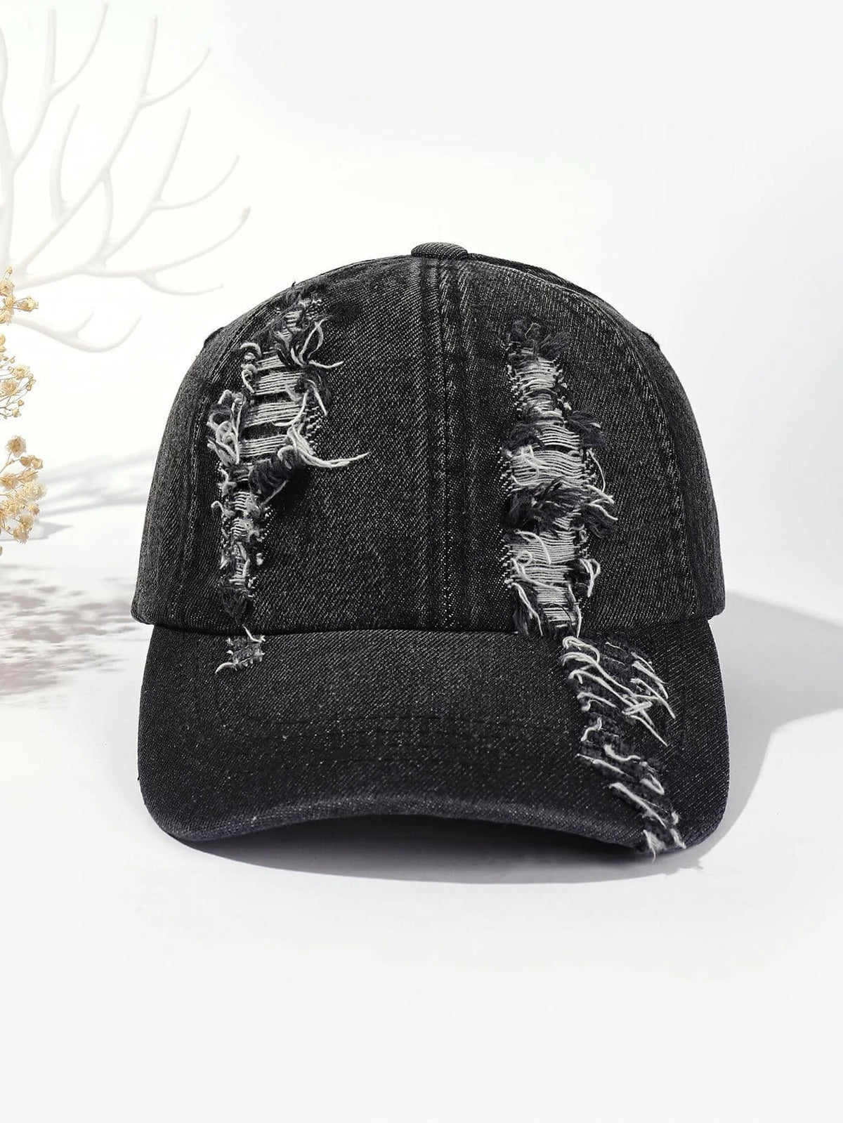 Baseball Caps Vintage Washed Distressed Cap Fashion Sports Denim Hats Plain women Men Dad Caps