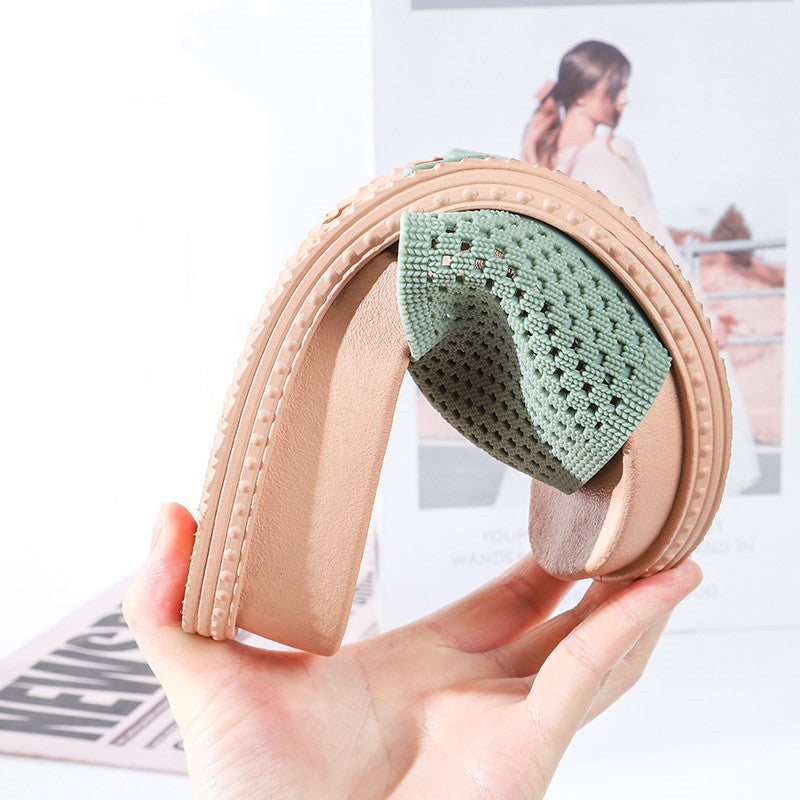 New Roman Sandals Women's Summer Outdoor Slippers Women Wear Flat Bottom With Thick Bottom Slippers