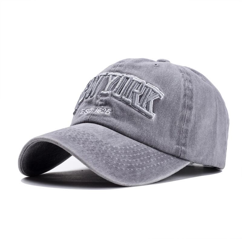 Cotton baseball cap hat for women men vintage dad hat NEW YORK embroidery letter outdoor sports caps