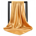 Solid color fashionable simulation scarves  women's multi use colored long scarves