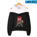 Apex Legends Print Hoodies Sweatshirts Sleeve Off-Shoulder