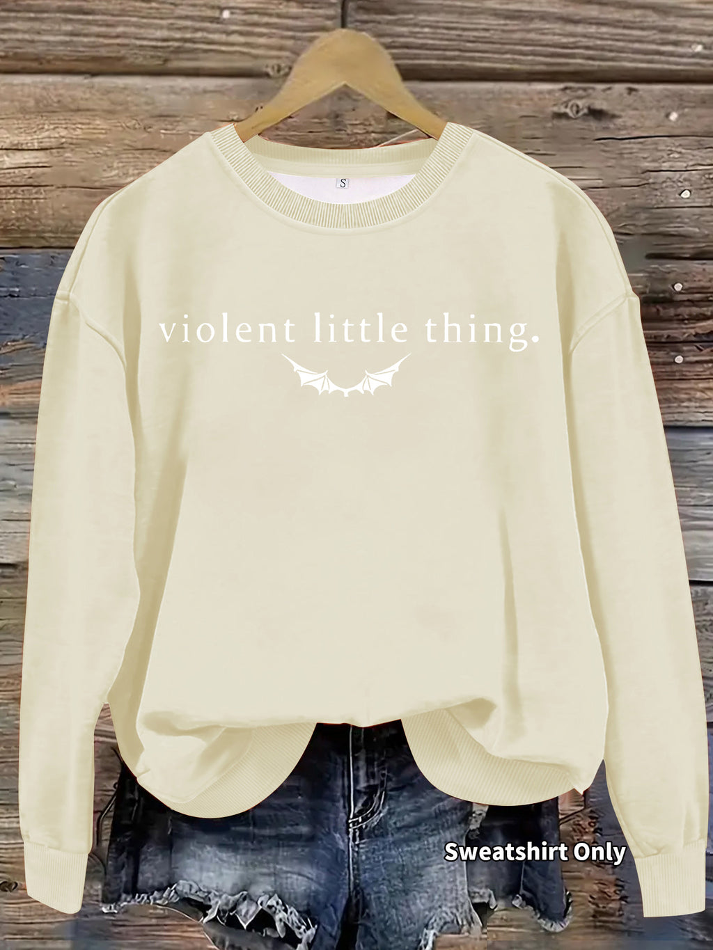 Women's crewneck hoodie