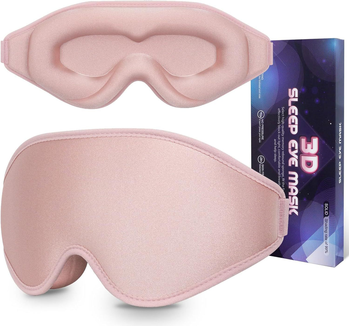 3D Blackout Eye Mask