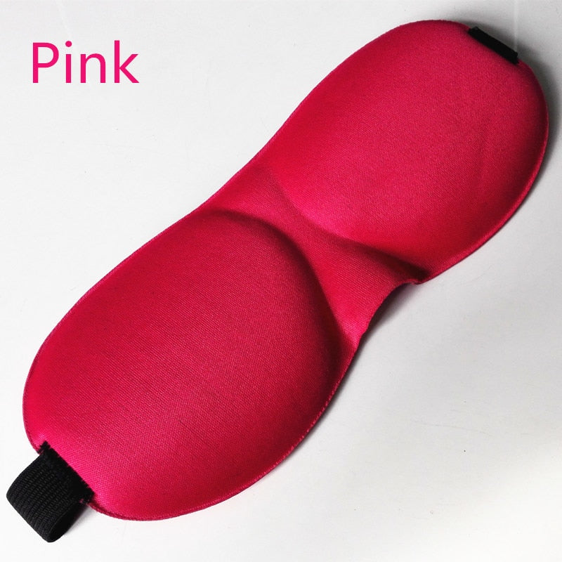 3D Sleep Mask Natural Sleeping Eye Mask Eyeshade Cover Shade Eye Patch Women Men Soft Portable Blindfold Travel Eyepatch
