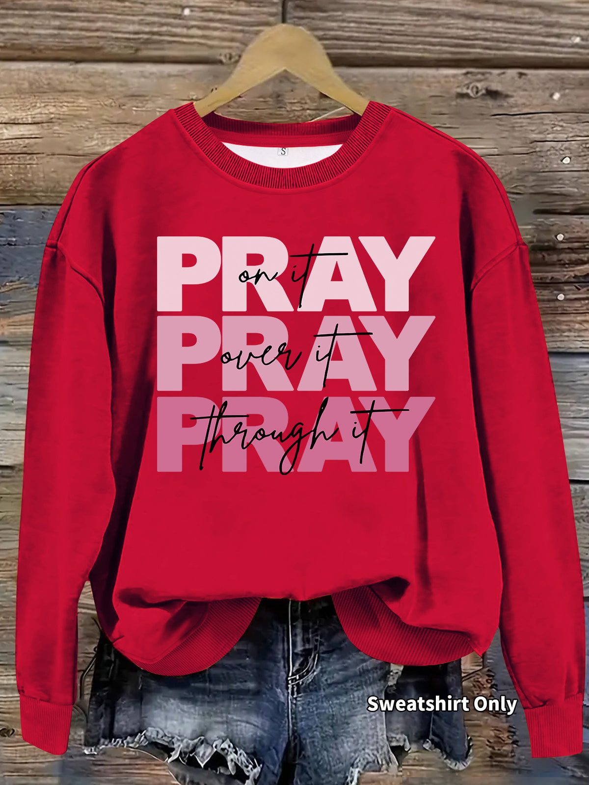 Round neck hoodie for women