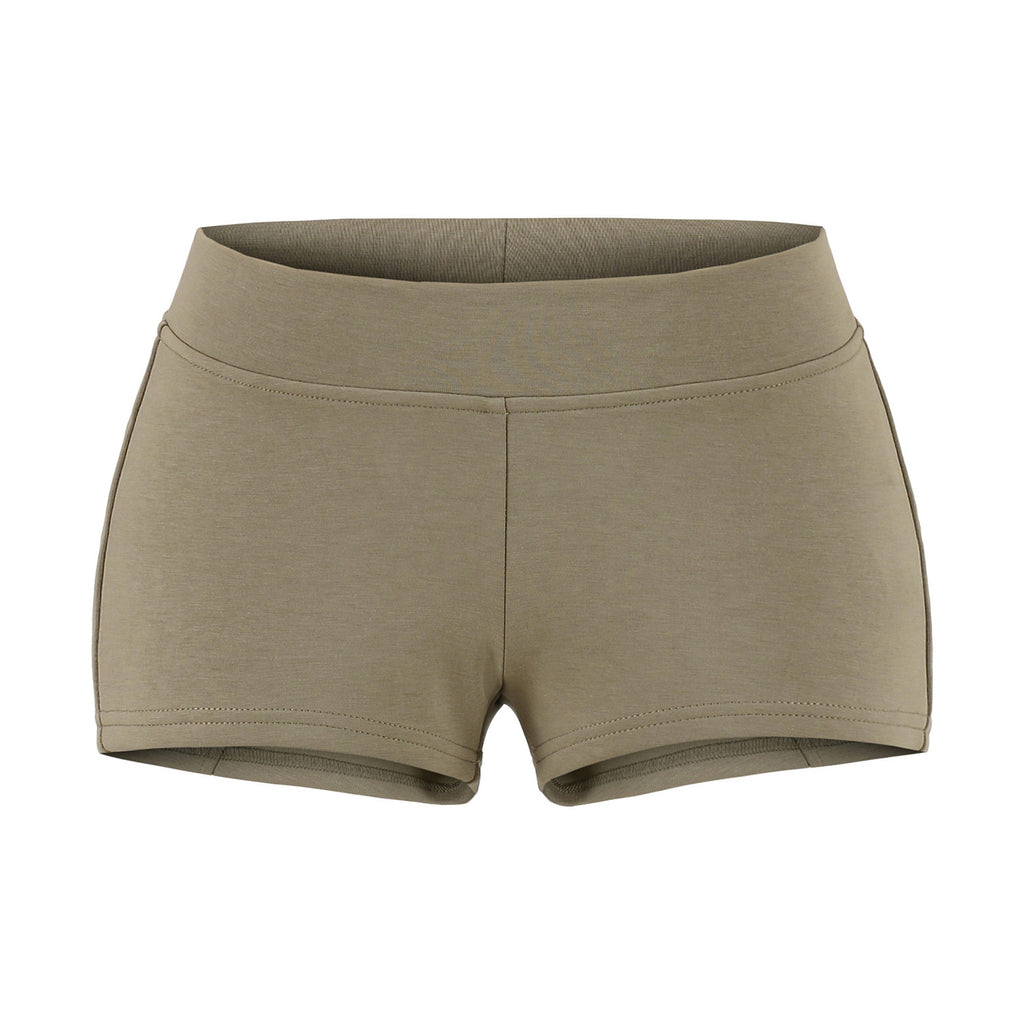 Women's elastic waist shorts