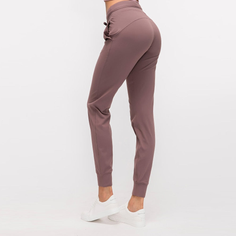 Nepoagym Women’s Workout Jogger Pants with Pockets – Soft Fitness Sweatpants
