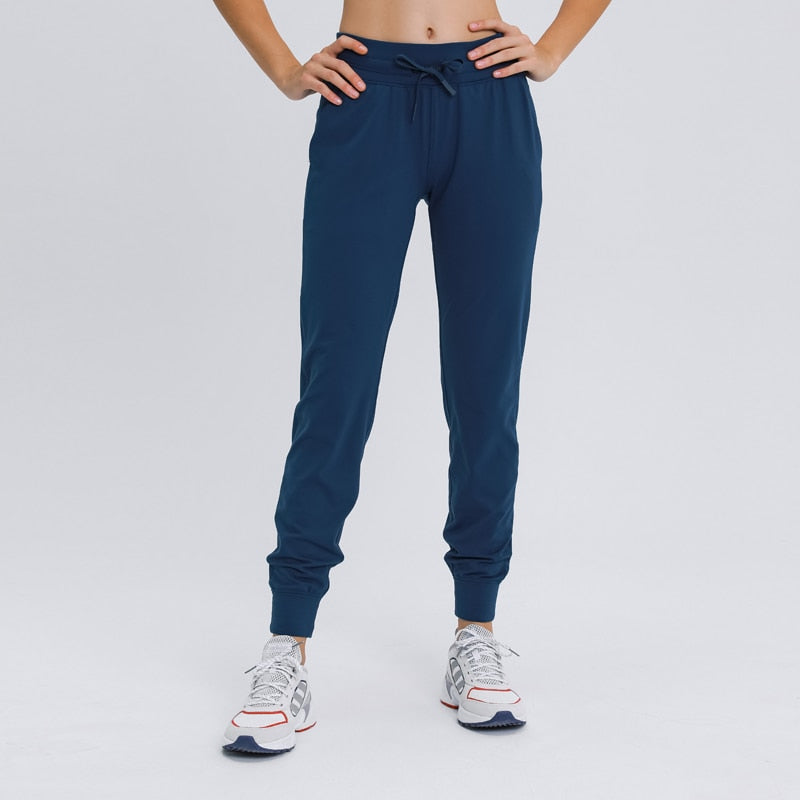 Nepoagym Women’s Workout Jogger Pants with Pockets – Soft Fitness Sweatpants