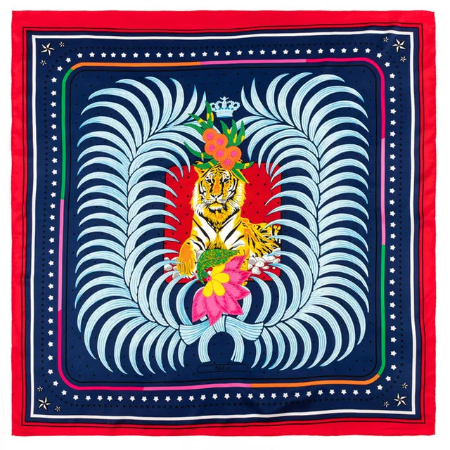 Manual Hand Rolled Twill Silk Scarf