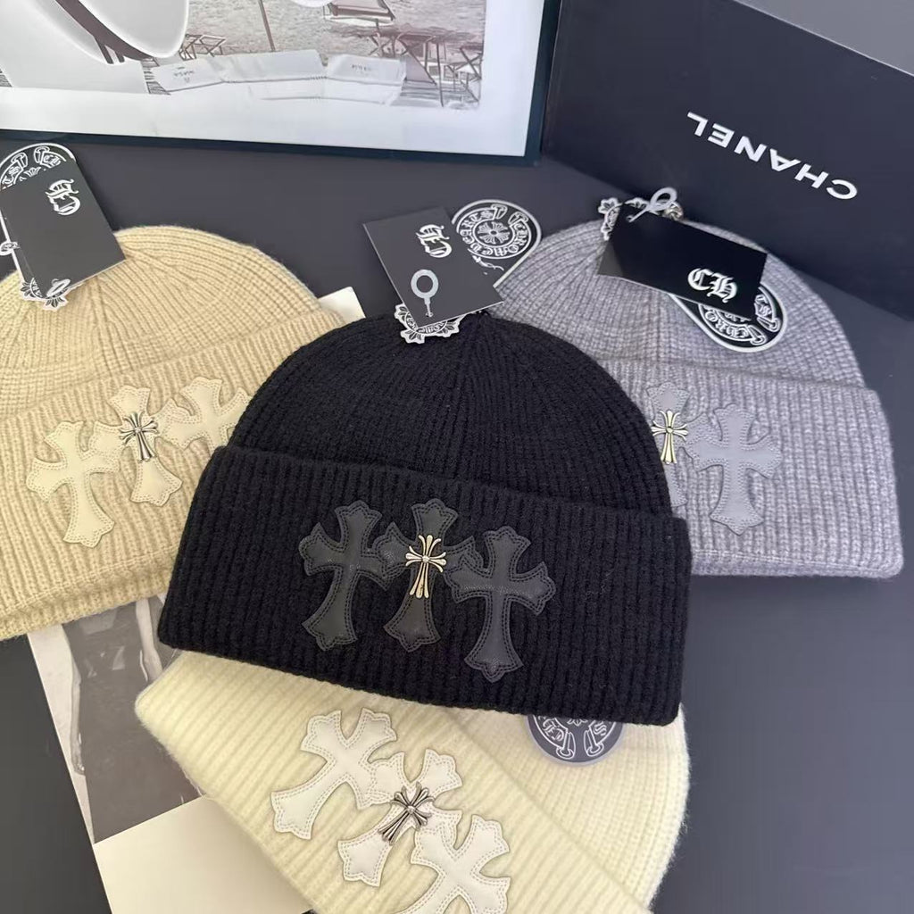 Cross Knit Beanie