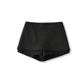 Low waist slim fit shorts for women