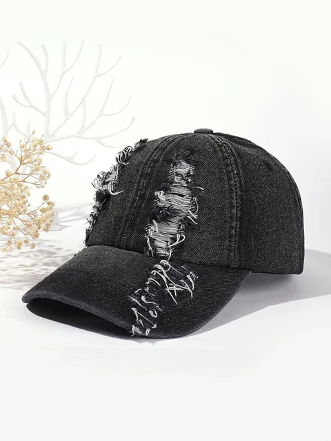 Baseball Caps Vintage Washed Distressed Cap Fashion Sports Denim Hats Plain women Men Dad Caps