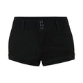 Low-rise shorts for women