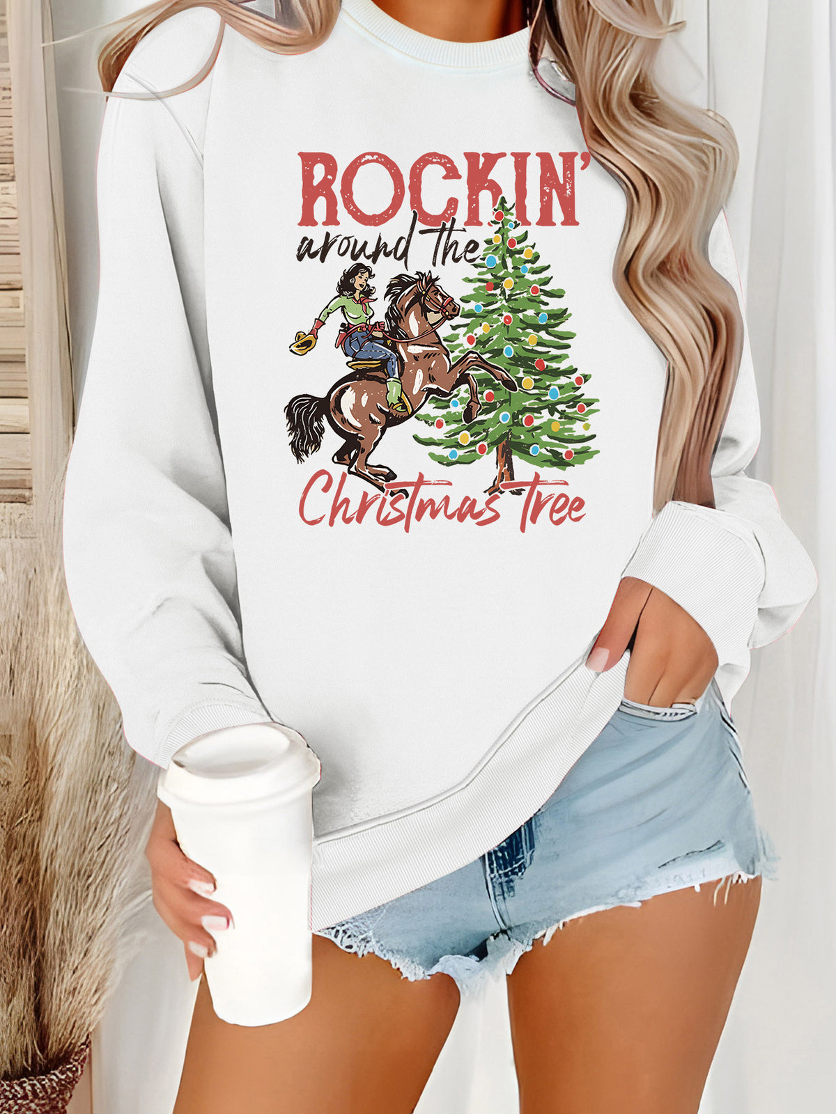Bottom long sleeved hoodie for women