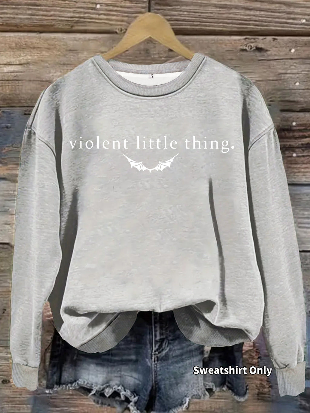 Women's crewneck hoodie