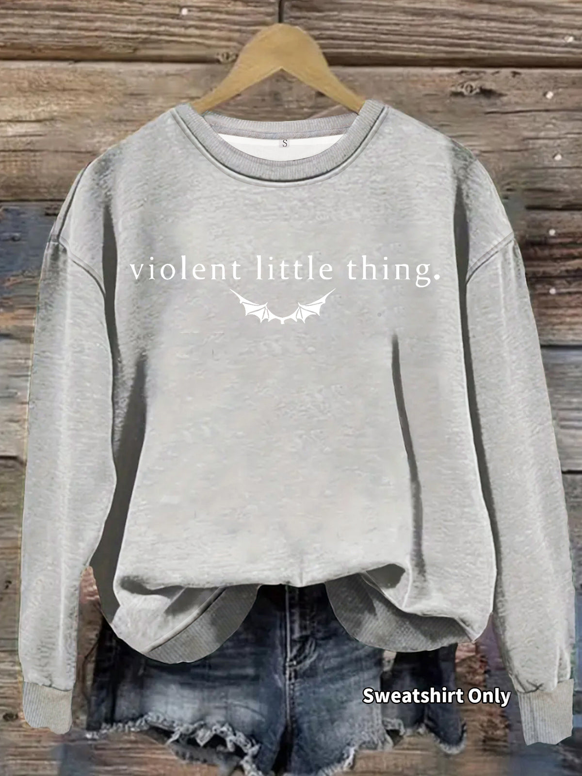 Round neck hoodie for women