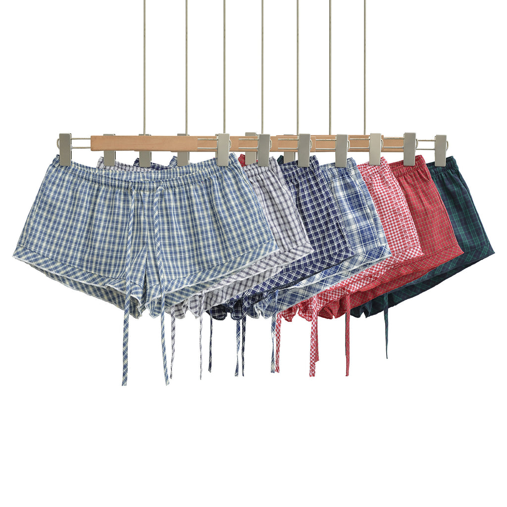 Shorts à taille élastique pour femme