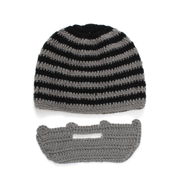 Beard Knit Beanie