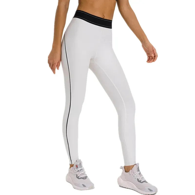 High-Waist Women's Hip-Lifting Sports Leggings