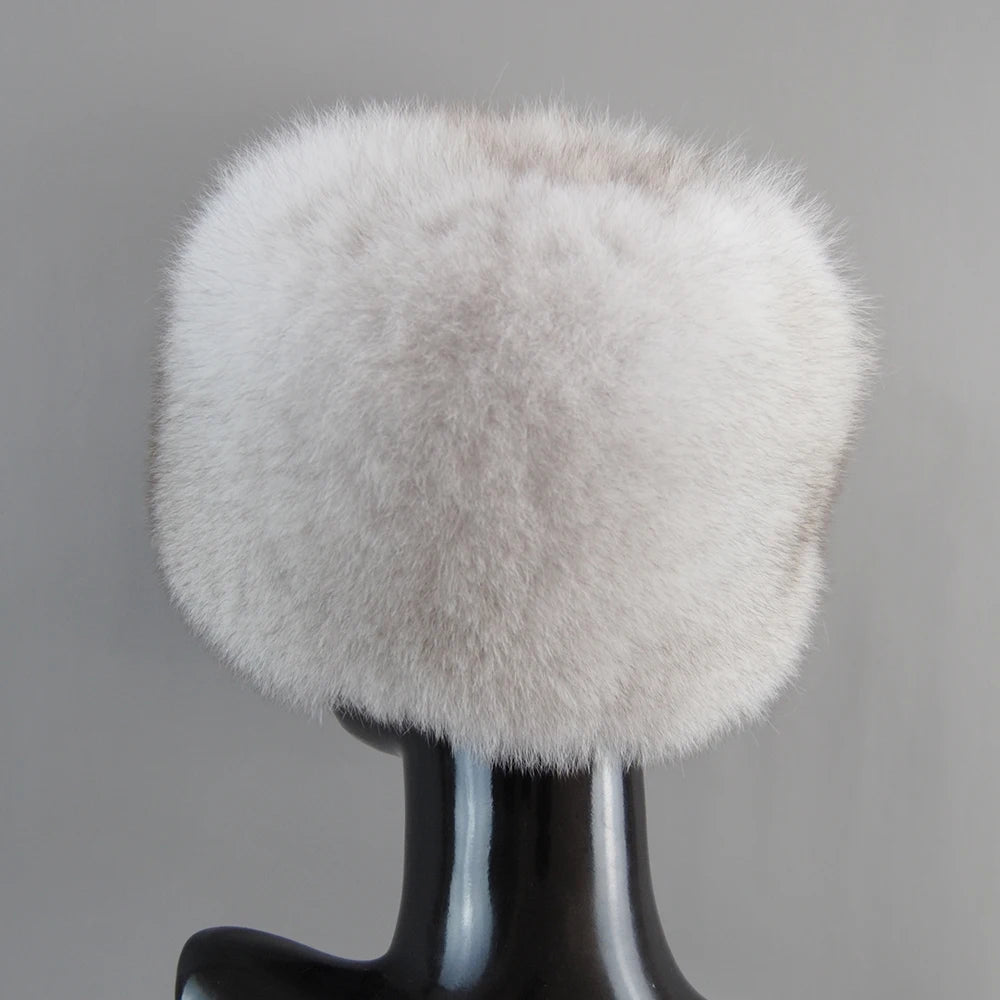 Fox Fur Bomber Hat