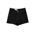 Butt hugging denim shorts for women