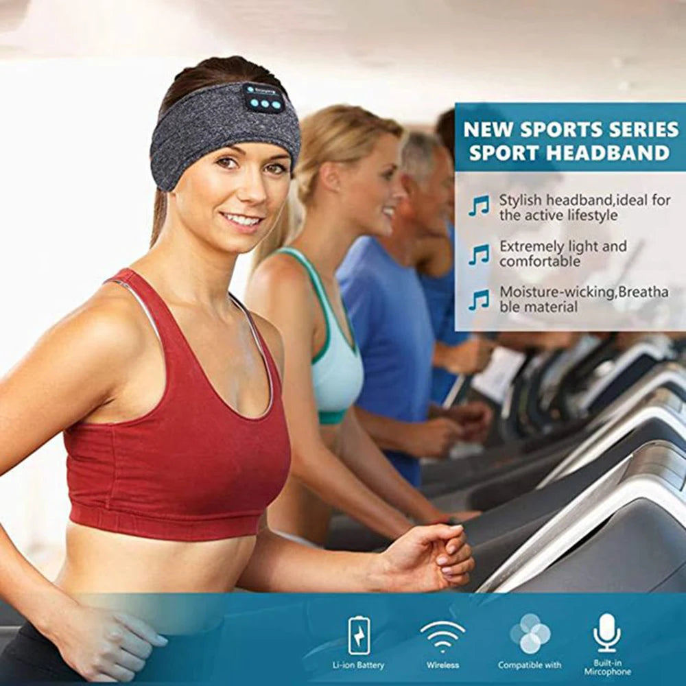 Bluetooth Music Sleep Eye Mask Headband Bluetooth Sports Headband Call Headband Yoga Headband