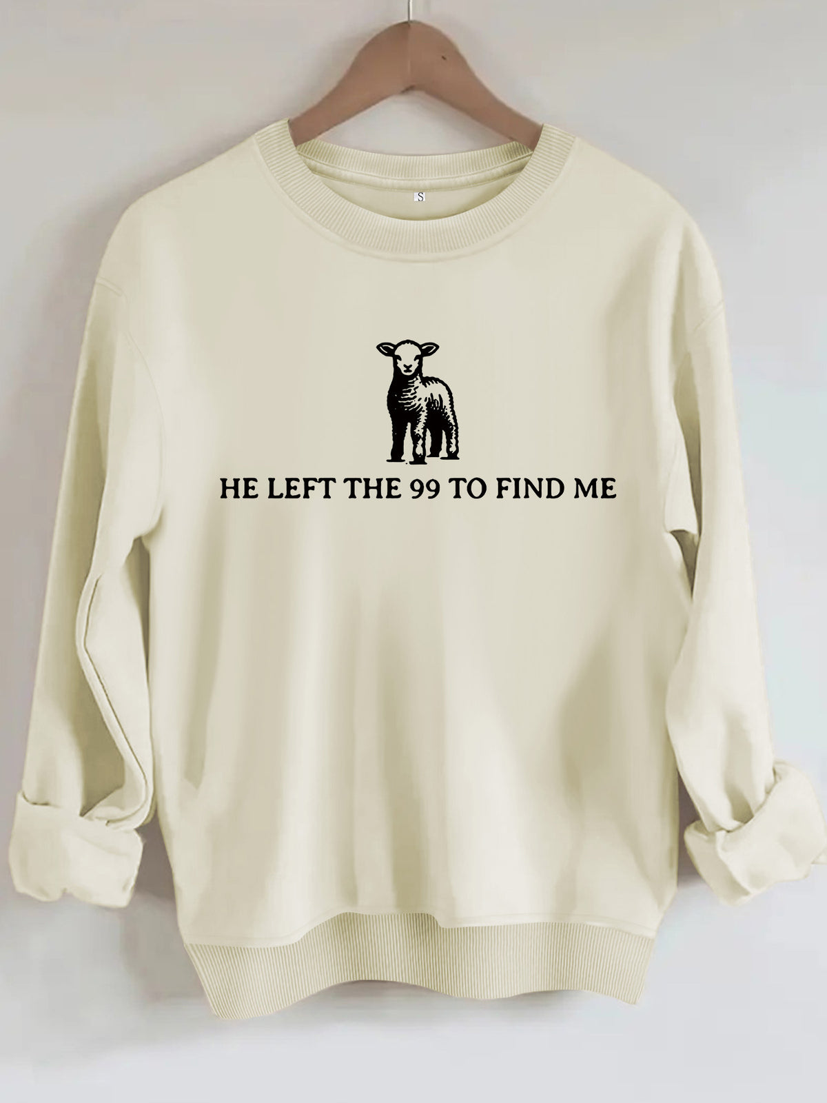 Animal round neck hoodie for women